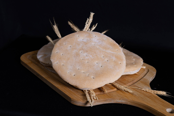 Pão beirute artesanal macio e leve ideal para lanches e sanduíches